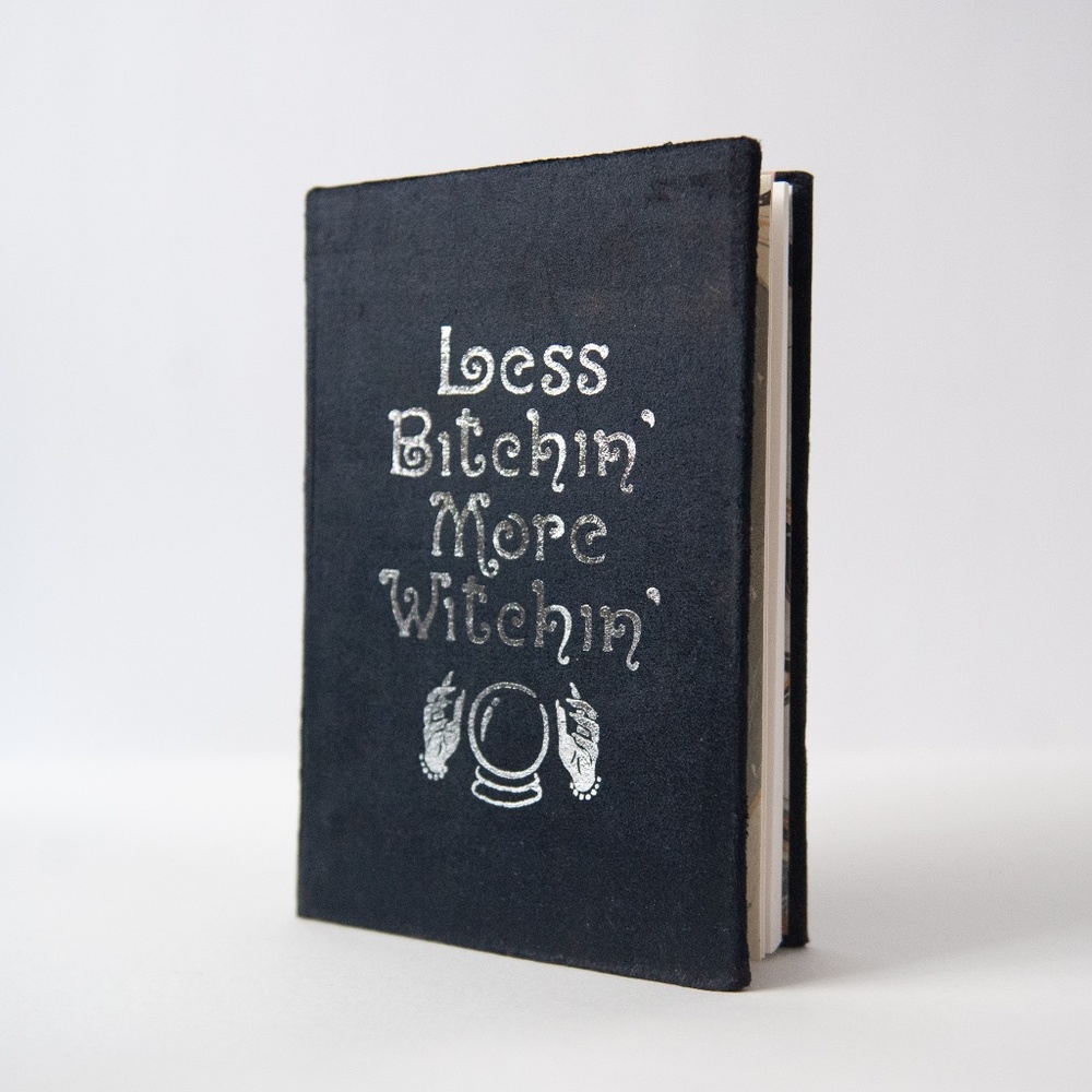 Print Fresh Witchy Themed Velvet Journal